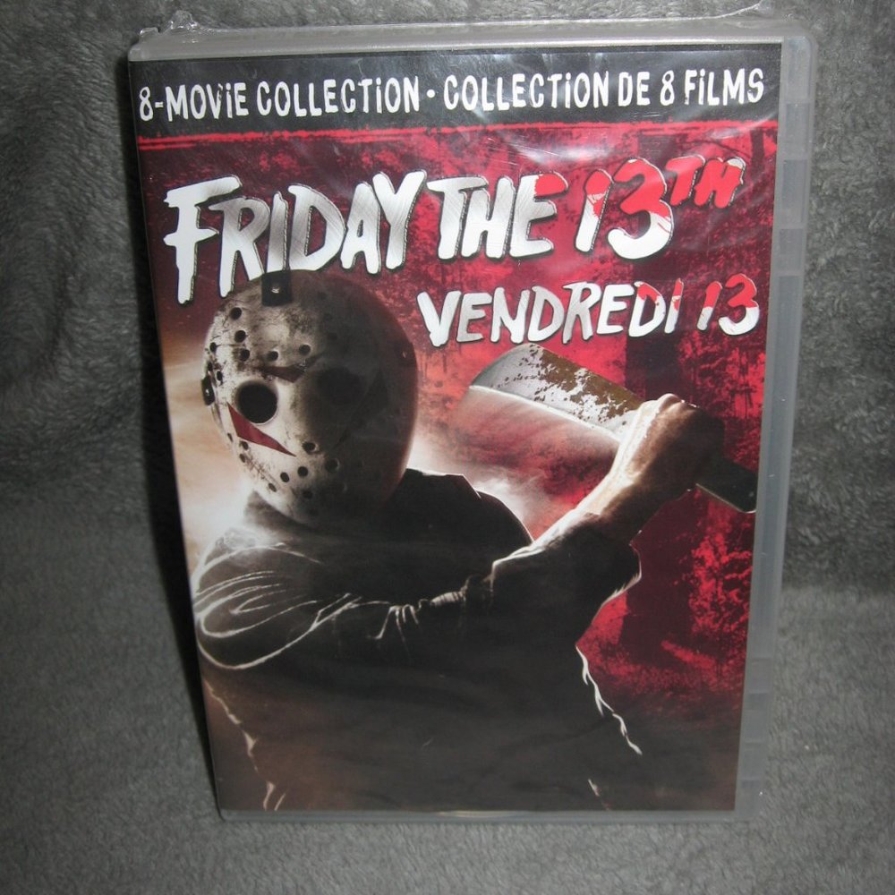MISP Friday the 13th 8 Movie DVD Set Collection 2305A8